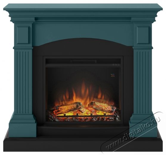 Tagu Powerflame Magna Elektromos kandall&oacute; tűzt&eacute;rrel, 23 , T&uuml;rkiz H&aacute;ztart&aacute;s / Otthon / K&uuml;lt&eacute;r - Fűt&eacute;s - Kandall&oacute; - 537403