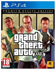 TAKE TWO Grand Theft Auto V Premium Edition PS4 Játékszoftver Iroda és számítástechnika - Játék konzol - Playstation 4 (PS4) játék - 393893