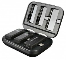 Takstar V4 Dual Wireless Video Microphone (OTG) Fot&oacute;-Vide&oacute; kieg&eacute;sz&iacute;tők - Mikrofon - Fot&oacute;-vide&oacute; mikrofon - 526269