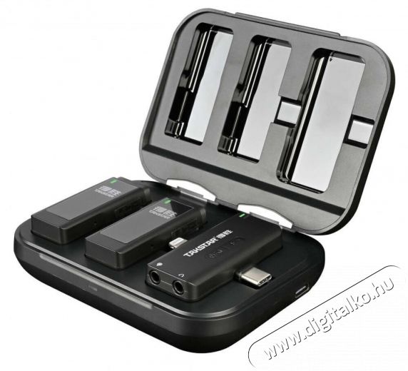 Takstar V4 Dual Wireless Video Microphone (OTG) Fot&oacute;-Vide&oacute; kieg&eacute;sz&iacute;tők - Mikrofon - Fot&oacute;-vide&oacute; mikrofon - 526269