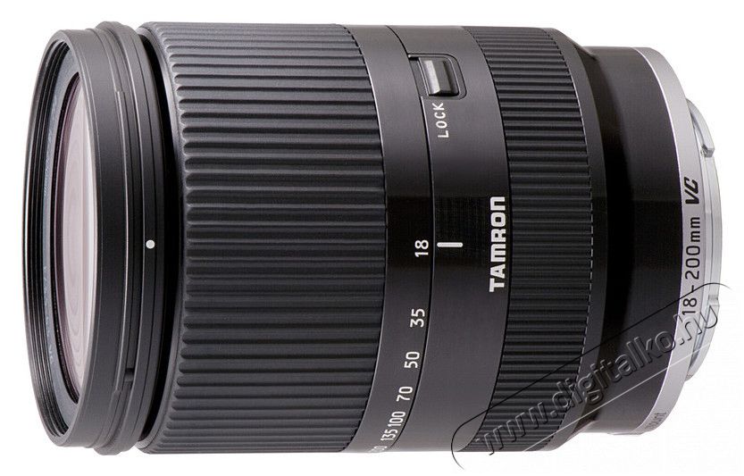 Tamron 18-200mm f/3,5-6,3 (B011B) AF Di III VC (Sony) Objektív - fekete Fotó-Videó kiegészítők - Objektív - Zoom objektív - 266215