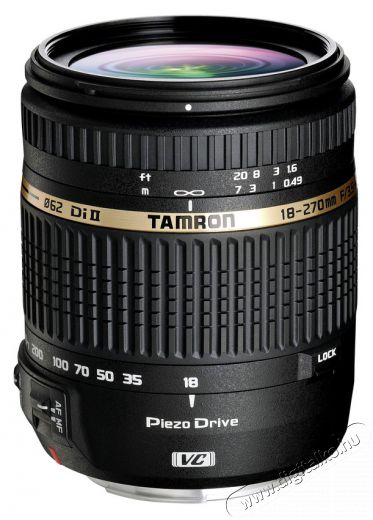Tamron 18-270mm f/3,5-6,3 (B008 S) AF Di II PZD Macro objektív - Sony Fotó-Videó kiegészítők - Objektív - Zoom objektív - 266219