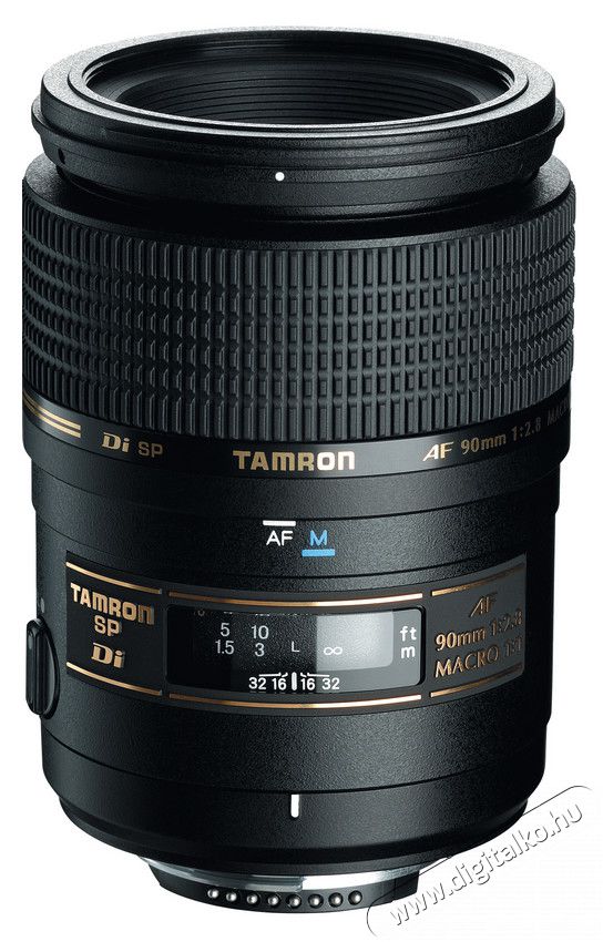 Tamron 90mm f/2,8 (272 ES) SP AF Di Macro 1:1 objektív - Sony Fotó-Videó kiegészítők - Objektív - Fix fókuszú objektív - 266267