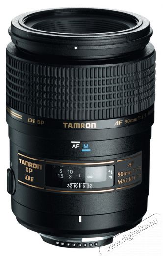 Tamron 90mm f/2,8 (272 ES) SP AF Di Macro 1:1 objektív - Sony Fotó-Videó kiegészítők - Objektív - Fix fókuszú objektív - 266267