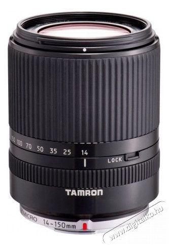 Tamron 14-150mm f/3,5-5,8 Di III (m4/3, Canon) Objektív - fekete Fotó-Videó kiegészítők - Objektív - Zoom objektív - 280232