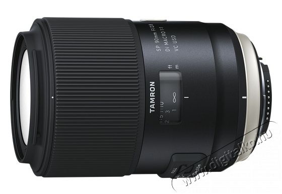 Tamron SP 90mm f/2,8 Di Macro 1:1 VC USD rev. 2 - Canon Fotó-Videó kiegészítők - Objektív - Fix fókuszú objektív - 298277