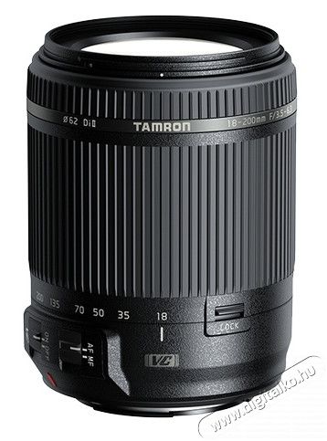 Tamron 18-200mm f/3,5-6,3 Di II VC - Canon Fotó-Videó kiegészítők - Objektív - Zoom objektív - 294523