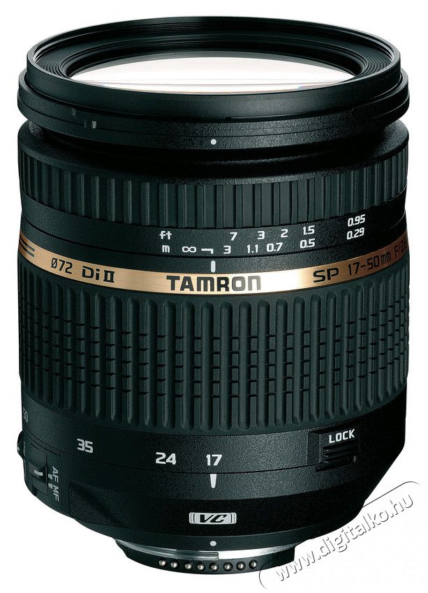 Tamron 17-50mm f/2,8 (B005 NII) SP AF XR Di II VC LD Asp. (IF) Objektív beépített motorral - Nikon Fotó-Videó kiegészítők - Objektív - Zoom objektív - 266227