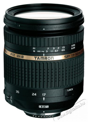 Tamron 17-50mm f/2,8 (B005 NII) SP AF XR Di II VC LD Asp. (IF) Objektív beépített motorral - Nikon Fotó-Videó kiegészítők - Objektív - Zoom objektív - 266227