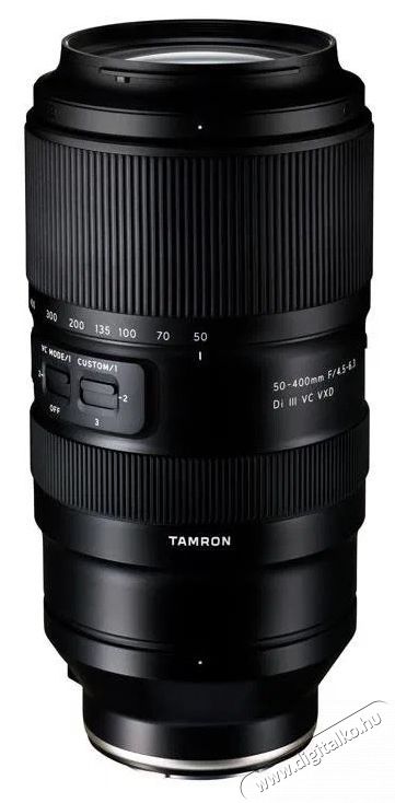 Tamron 50-400mm F/4.5-6.3 Di III VC VXD Sony E-Mount-hoz Fot&oacute;-Vide&oacute; kieg&eacute;sz&iacute;tők - Objekt&iacute;v - Zoom objekt&iacute;v - 531240