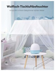 TaoTronics TT-AH038 Baby kék ultrahangos párásító Szépségápolás / Egészség - Légtisztító / párásító / párátlanító - Párásító - 385060