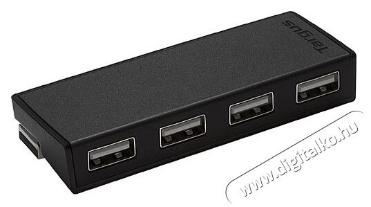 Targus ACH114EU mini travel 4 portos USB HUB Iroda és számítástechnika - Notebook kiegészítő - USB hub / elosztó - 324952