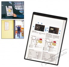 TARIFOLD Tarifold A4 5db fekete mágneses bemutatótábla Iroda és számítástechnika - Egyéb számítástechnikai termék - 406777