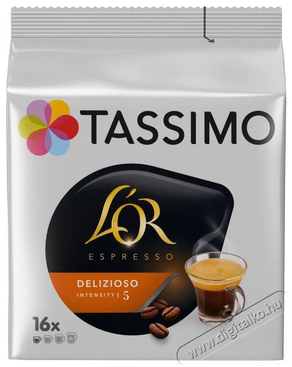 TASSIMO L'OR Delizioso 16db Konyhai term&eacute;kek - K&aacute;v&eacute;főző / k&aacute;v&eacute;&ouml;rlő / kieg&eacute;sz&iacute;tő - K&aacute;v&eacute; kapszula / pod / szemes / őr&ouml;lt k&aacute;v&eacute; - 503794