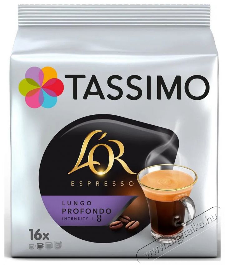 TASSIMO L'OR Profondo Lungo 16db Konyhai term&eacute;kek - K&aacute;v&eacute;főző / k&aacute;v&eacute;&ouml;rlő / kieg&eacute;sz&iacute;tő - K&aacute;v&eacute; kapszula / pod / szemes / őr&ouml;lt k&aacute;v&eacute; - 503796