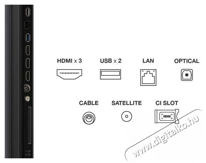 TCL L 50C6KS Telev&iacute;zi&oacute;k - LED telev&iacute;zi&oacute; - UHD 4K felbont&aacute;s&uacute; - 519211