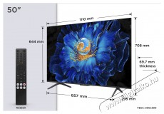 TCL L 50C6KS Telev&iacute;zi&oacute;k - LED telev&iacute;zi&oacute; - UHD 4K felbont&aacute;s&uacute; - 519211
