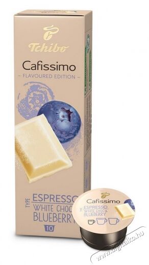 Tchibo Cafissimo Espresso White Choc & Blueberry kávékapszula Konyhai termékek - Kávéfőző / kávéörlő / kiegészítő - Kávé kapszula / pod / szemes / őrölt kávé - 360676