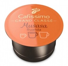 Tchibo Cafissimo Caffe Crema Grand Classe Musasa Ruanda kávékapszula Konyhai termékek - Kávéfőző / kávéörlő / kiegészítő - Kávé kapszula / pod / szemes / őrölt kávé - 360931