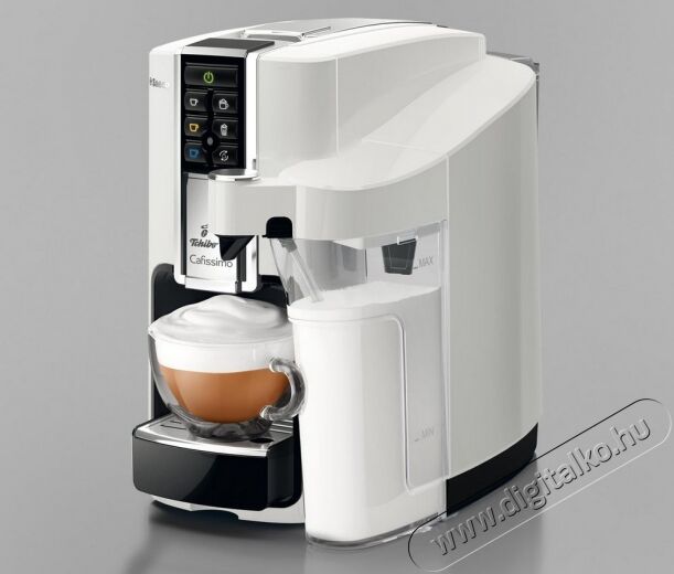 Tchibo Cafissimo Latte kapszulás kávéfőző - fehér Konyhai termékek - Kávéfőző / kávéörlő / kiegészítő - Kapszulás / podos kávéfőző - 347583