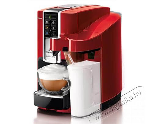 Tchibo Cafissimo Latte kapszulás kávéfőző - piros Konyhai termékek - Kávéfőző / kávéörlő / kiegészítő - Kapszulás / podos kávéfőző - 347585