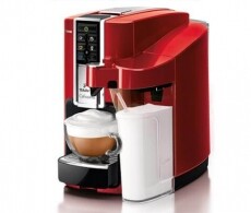 Tchibo Cafissimo Latte kapszulás kávéfőző - piros Konyhai termékek - Kávéfőző / kávéörlő / kiegészítő - Kapszulás / podos kávéfőző - 347585