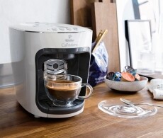 Tchibo Cafissimo Mini kapszulás kávéfőző - fehér Konyhai termékek - Kávéfőző / kávéörlő / kiegészítő - Kapszulás / podos kávéfőző - 347586