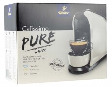 Tchibo Cafissimo Pure kapszulás kávéfőző - fehér Konyhai termékek - Kávéfőző / kávéörlő / kiegészítő - Kapszulás / podos kávéfőző - 347589