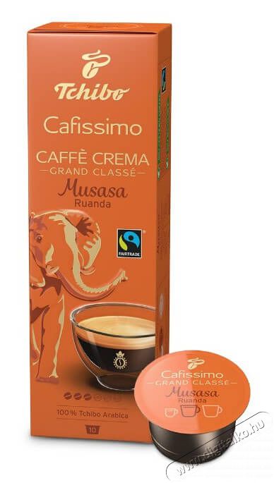Tchibo Cafissimo Caffe Crema Grand Classe Musasa Ruanda kávékapszula Konyhai termékek - Kávéfőző / kávéörlő / kiegészítő - Kávé kapszula / pod / szemes / őrölt kávé - 360931
