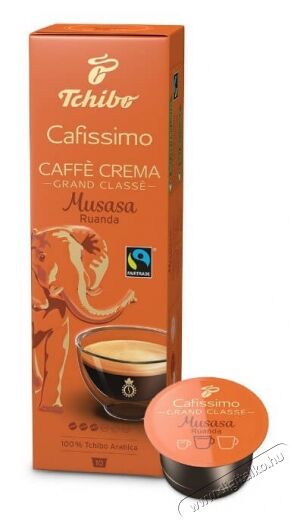 Tchibo Cafissimo Caffe Crema Grand Classe Musasa Ruanda kávékapszula Konyhai termékek - Kávéfőző / kávéörlő / kiegészítő - Kávé kapszula / pod / szemes / őrölt kávé - 360931