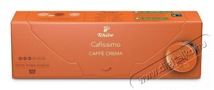 Tchibo Cafissimo Caffe Crema Grand Classe Musasa Ruanda kávékapszula Konyhai termékek - Kávéfőző / kávéörlő / kiegészítő - Kávé kapszula / pod / szemes / őrölt kávé - 360931