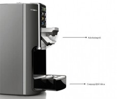 Tchibo Cafissimo Latte ezüst /Argento Konyhai termékek - Kávéfőző / kávéörlő / kiegészítő - Kapszulás / podos kávéfőző - 347582