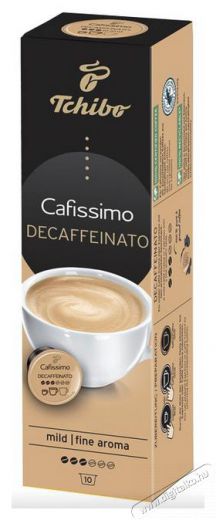 Tchibo Cafissimo Caffe Crema Decaffeinated kávékapszula 10db Konyhai termékek - Kávéfőző / kávéörlő / kiegészítő - Kávé kapszula / pod / szemes / őrölt kávé - 351548