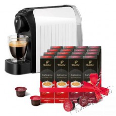 Tchibo Cafissimo Easy White kapszulás kávéfőző + Espresso Elegant Aroma 8*10db kapszula + Espresso I Konyhai termékek - Kávéfőző / kávéörlő / kiegészítő - Kapszulás / podos kávéfőző - 451516
