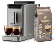 Tchibo Esperto Caffe2 automata kávéfőző, keskeny, titán szürke Konyhai termékek - Kávéfőző / kávéörlő / kiegészítő - Automata kávéfőző - 500916