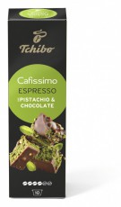Tchibo Cafissimo ESP Pistacchio Choc. 10 db kapszula Konyhai termékek - Kávéfőző / kávéörlő / kiegészítő - Kávé kapszula / pod / szemes / őrölt kávé - 529151