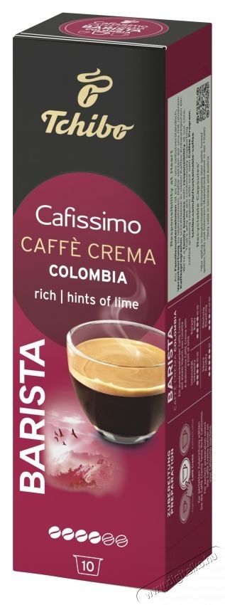Tchibo Cafissimo CC Colombia 10 db kapszula Konyhai term&eacute;kek - K&aacute;v&eacute;főző / k&aacute;v&eacute;&ouml;rlő / kieg&eacute;sz&iacute;tő - K&aacute;v&eacute; kapszula / pod / szemes / őr&ouml;lt k&aacute;v&eacute; - 531465