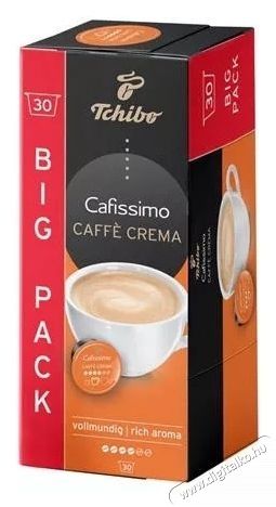 Tchibo Cafissimo CC Rich 30 db kapszula Konyhai term&eacute;kek - K&aacute;v&eacute;főző / k&aacute;v&eacute;&ouml;rlő / kieg&eacute;sz&iacute;tő - K&aacute;v&eacute; kapszula / pod / szemes / őr&ouml;lt k&aacute;v&eacute; - 531496