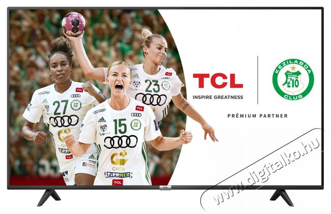 TCL 43P610 Smart LED Televízió, 108 cm, 4K Televíziók - LED televízió - UHD 4K felbontású - 400066