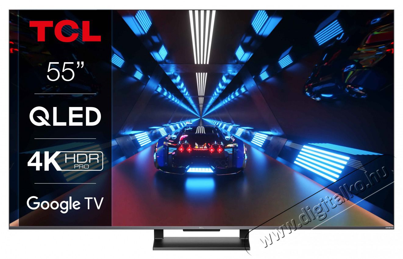 TCL 55C735 UHD QLED Google Smart TV Telev&iacute;zi&oacute;k - LED telev&iacute;zi&oacute; - UHD 4K felbont&aacute;s&uacute; - 465510