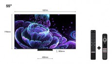 TCL 55C835 UHD miniled qled google smart tv Televíziók - LED televízió - UHD 4K felbontású - 465798