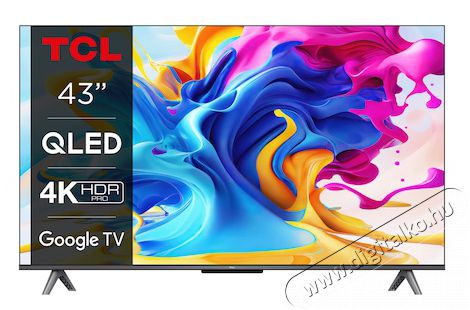 TCL 43C643 UHD QLED Smart Tv Televíziók - OLED televízió - UHD 4K felbontású - 474450