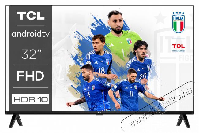 TCL 32S5400AF FULL HD ANDROID SMART LED TV Televíziók - LED televízió - 1080p Full HD felbontású - 484079