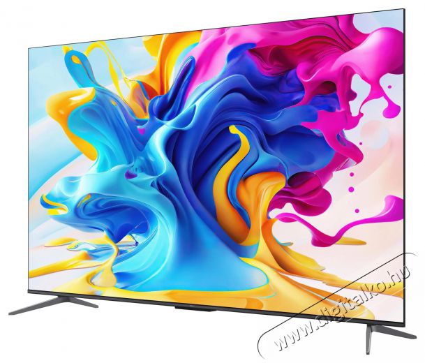 TCL 55C645 QLED Smart televízió, 139 cm, 4K Ultra HD  Televíziók - LED televízió - UHD 4K felbontású - 494901