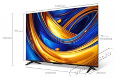 TCL 55P655 Smart LED Televízió, 139 cm, 4K,UHD, HDR, Google TV Televíziók - LED televízió - UHD 4K felbontású - 500702