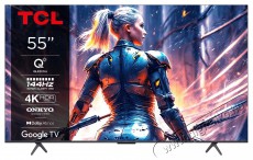 TCL 55T8B QLED Smart Televízió Televíziók - LED televízió - UHD 4K felbontású - 500965