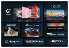 TCL 85C655 QLED Smart Televízió Televíziók - LED televízió - UHD 4K felbontású - 500999