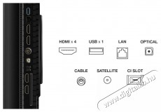 TCL 65  65T8C Televíziók - LED televízió - UHD 4K felbontású - 506100