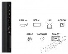 TCL 75 75Q6C Televíziók - LED televízió - UHD 4K felbontású - 506101