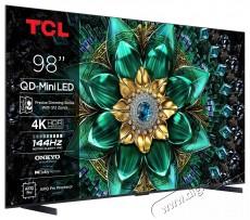 TCL 98  98Q6C Televíziók - LED televízió - UHD 4K felbontású - 506107